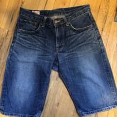 EDWIN 503 ダークブルー ショートパンツのサムネイル