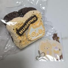 レアjojo】HiJoJoWo チョコトースト 二層トースト 泥感スクイーズ