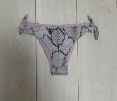 ALEXIA STAM パイソン柄ビキニ S - メルカリ