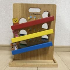 Tokyo Disney Resort Winnie the Pooh Wooden Slope Toy