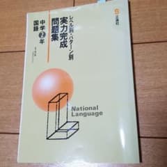 レベル別パターン別実力完成問題集　中学２年　国語のサムネイル