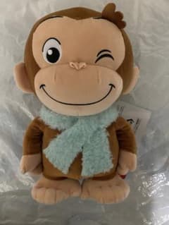 おさるのジョージぽってりLぬいぐるみウィンター