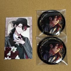 悪魔執事と黒い猫 あくねこ 4周年 缶バッジ 特典 カード ルカス - メルカリ