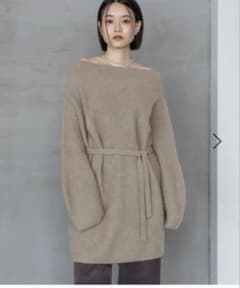 apart by ラクーンミニワンピース　ベージュ　FREEサイズのサムネイル