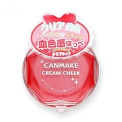 未開封CANMAKEクリームチーク(リップにも)CL01クリアレッドハートのサムネイル