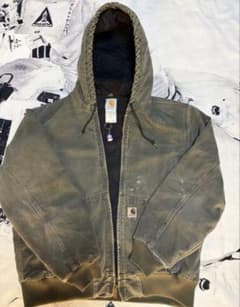 な*う様 Carhartt アクティブジャケット フェード　モスグリーンのサムネイル