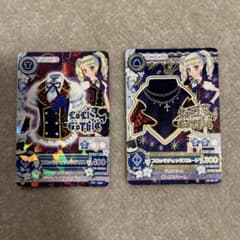 アイカツカード ロリゴシック フロックチェック 藤堂ユリカのサムネイル