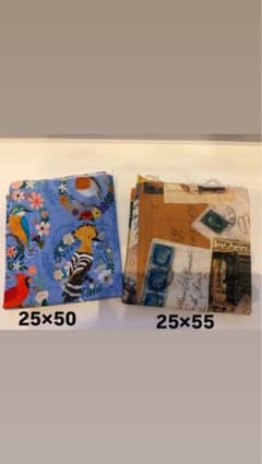 可愛い輸入生地！2枚セットのサムネイル