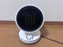 セラミックファンヒーター ホワイト 本体のサムネイル