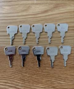 スロット ユニバーサル、サミー系 純正設定キー【602】 10本セット