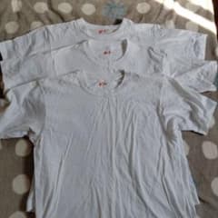 Hanes Tシャツ 3枚セット ホワイト Mのサムネイル