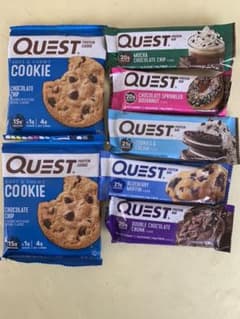 QUEST  クエスト　プロテインクッキー  7点セットのサムネイル