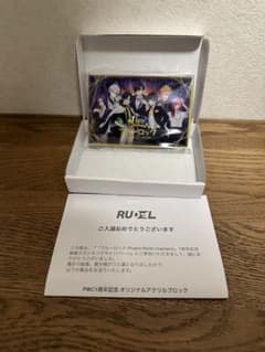 非売品500個限定 PWC1周年記念 オリジナルアクリルブロックのサムネイル