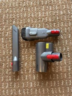 未使用】Dyson 純正ヘッド3点 /slim fluffy v8 付属品 - メルカリ