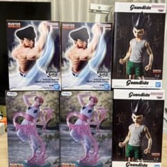 新品未開封 最新ハンターハンター プライズフィギュア6点まとめ売り