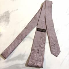 LOUIS VUITTON ネクタイ 総柄 ボルドーのサムネイル