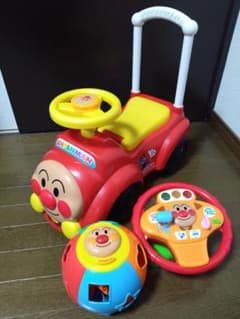 再値下げしました！【引き取り限定】☆アンパンマン☆玩具3点セット☆のサムネイル