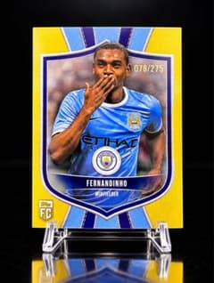Topps FC フェルナンジーニョ シリアル Manchester Cityのサムネイル
