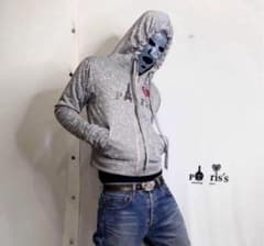 トップス dinoworks Poris Hoodie gray dinoworks poris hoodie ポーカーズ - メルカリ