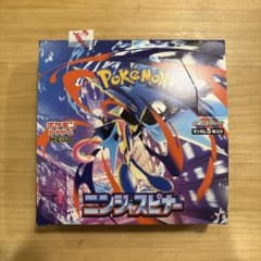 本日発送　未開封　ニンジャスピナー ニンジャ 拡張パック MEGA シュリンク付き ポケモンカードゲーム ペリあり　ポケモンカード 1BOX ポケモンカードゲーム