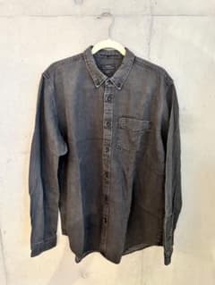ZARA 長袖シャツ ブラック スリムフィットのサムネイル