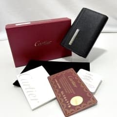 Cartier サントス・ドゥ・カルティエ 6連キーケース キャビアスキン
