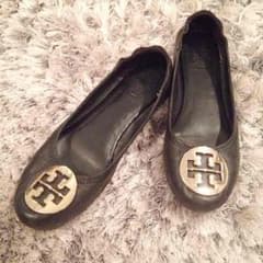 格安♡ TORY BURCH トリーバーチ レザー フラット シューズのサムネイル