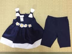 【1回着用】90センチ 女の子 セットアップのサムネイル