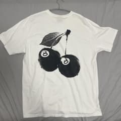 Stussy 8 Ball Cherry Tシャツ ホワイトのサムネイル