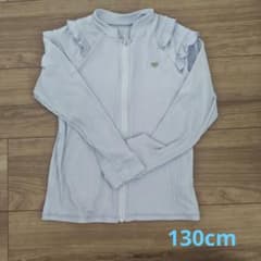 アプレレクール　ラッシュガード 薄紫　130cmのサムネイル
