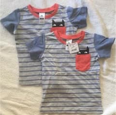 ネコとワニのTシャツ2枚のサムネイル