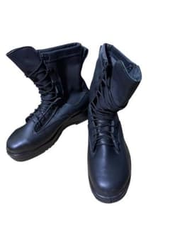 米軍　実物　US NAVY BELLEVILLE オールレザーブーツ　US8W 新品未使用！米軍US NAVY BELLEVILLEオールレザーブーツ25.5㎝ - メルカリ