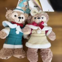 ダッフィー シェリーメイ ぬいぐるみバッジ クリスマス - メルカリ