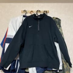 NIKE ナイキ ハーフジップスウェット　ダークネイビーのサムネイル