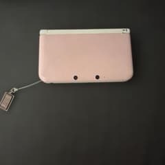 ニンテンドー3DS LL 本体 ピンク×ホワイト 本体のみのサムネイル