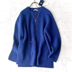 タグ付未使用級＊23区 ラグランニット オーバーサイズ 高級カシミヤ 洗える タグ付未使用級＊23区 ラグランニット オーバーサイズ 高級