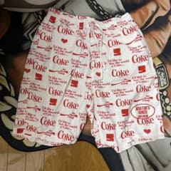 AVIATOR'S DINER コカ・コーラ 総柄 ショートパンツのサムネイル