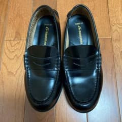 MoonSTAR ローファー 黒  天然皮革のサムネイル