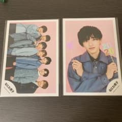 なにわ男子　道枝駿佑　公式写真のサムネイル