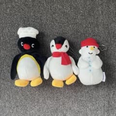 Pingu マスコットキーホルダー 3種セット PINGUのぬいぐるみ2のサムネイル