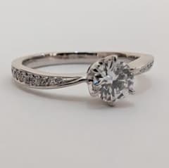 2101 ダイヤリングPT900プラチナ12号0.406ct 2101 ダイヤリングPT900プラチナ12号0.406ct - メルカリ