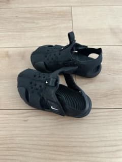 NIKE サンダル ブラック キッズのサムネイル