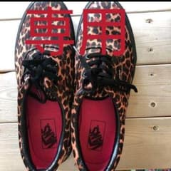 専用です      VANS レオパード スニーカー＆x-girlリュックのサムネイル