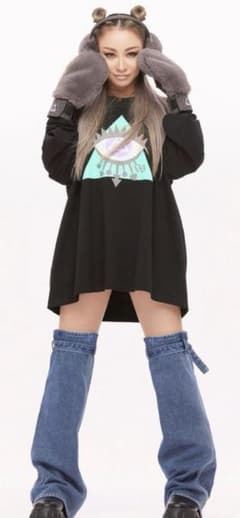 gyda⭐︎倖田來未コラボ⭐︎デニムレッグウォーマーのサムネイル