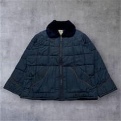 USA製 Walls ファー襟 キルティングジャケット ワーク系 古着 L