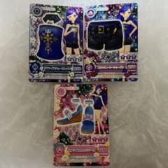 アイカツ！ カード 3枚セット サファイアチューブトップ他　風沢そらのサムネイル