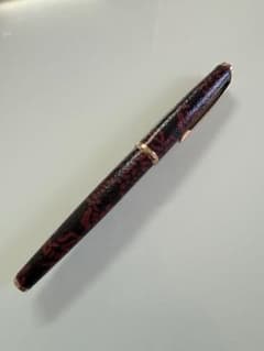 万年筆 PLATINUM 18 ペン先 18K 細字 刻印 現状品のサムネイル