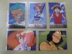 ワンピース ラミカード ／ ラミネートカード 5枚セット カード アニメ