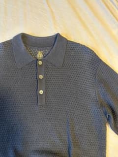 バトナー　BATONER SUMMER KNIT POLO S/Sのサムネイル