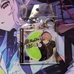 Danganronpa Makoto Naegi Headphone Ver. BIG Acrylic Stand Keychain